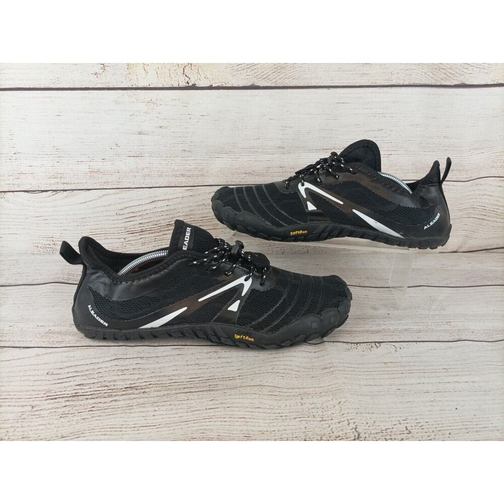 Aleader SoftRun Womens Quick Dry Water Shoes Sz 10 Black Quick Lace